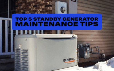 Top 5 Standby Generator Maintenance Tips & Why a Whole-Home System Is Worth It 